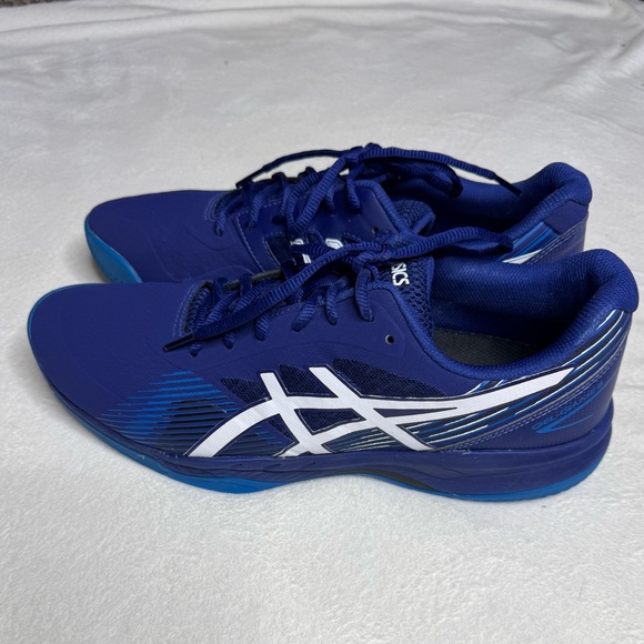 ASICS Gel Game 8 Clay OC Shoes - Blue and White main image 4